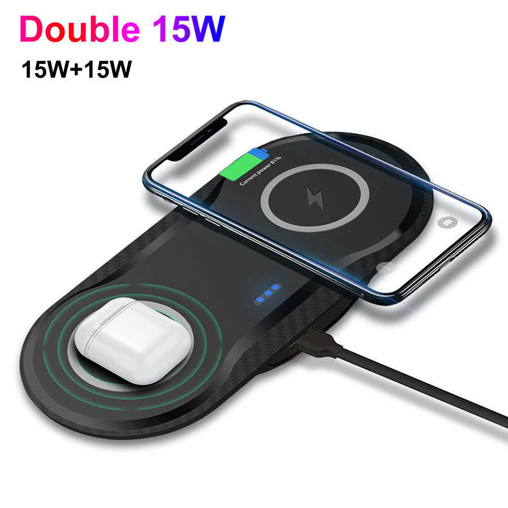 PowerDuo™ – Fast 2 in 1 Wireless Charger for Phone & AirPods