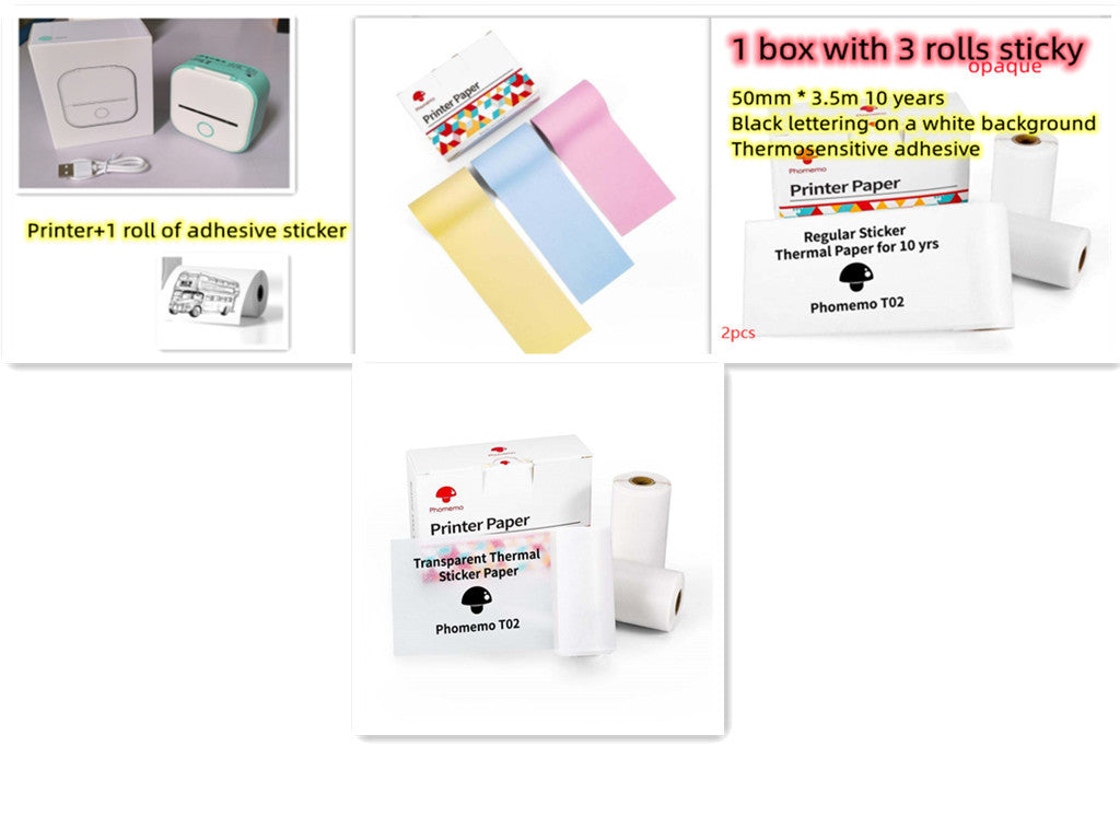 PrintPal™ – Mini Wireless Thermal Printer
