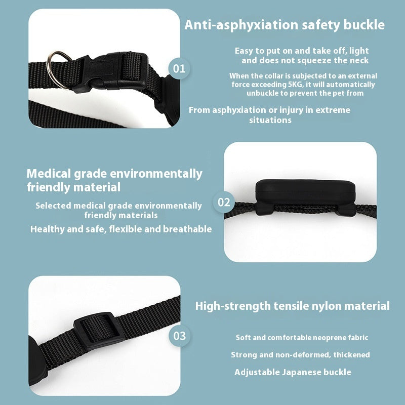PawTrack™ – Smart GPS Pet Collar & Anti-Lost Tracker