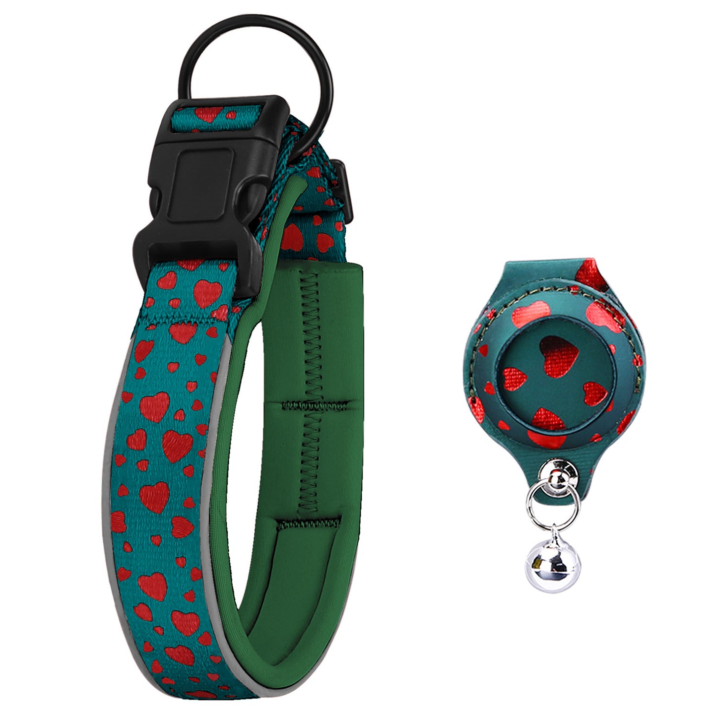 SafeTag™ – Premium Leather Case for Airtag on Pet Collars