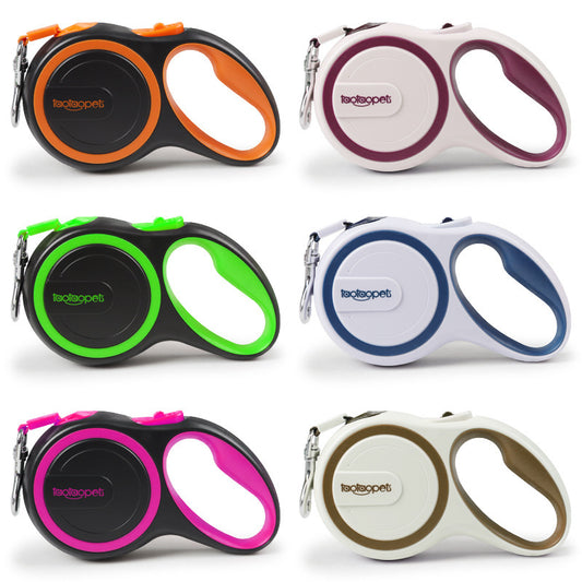Automatic Retractable Dog Leash – Strong & Tangle-Free