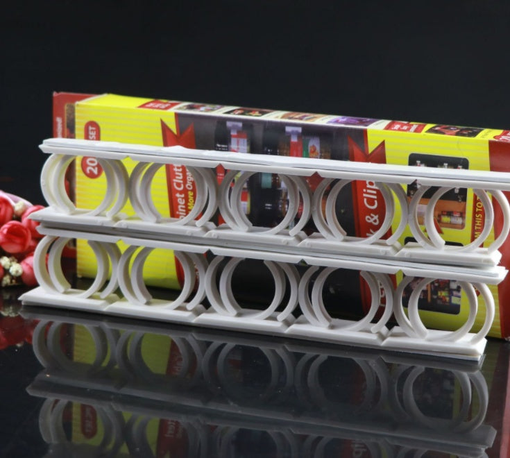 Snap & Store™ – Compact Spice Rack for Kitchen Gadgets