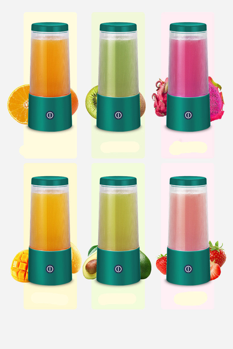 On-the-Go Juicer – Small & Rechargeable Fruit Blender