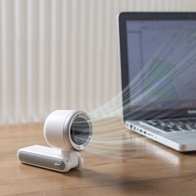 3-in-1 Foldable Neck Fan – Portable Desktop & Handheld Mini Turbo Cooling Fan (180° Rotation)