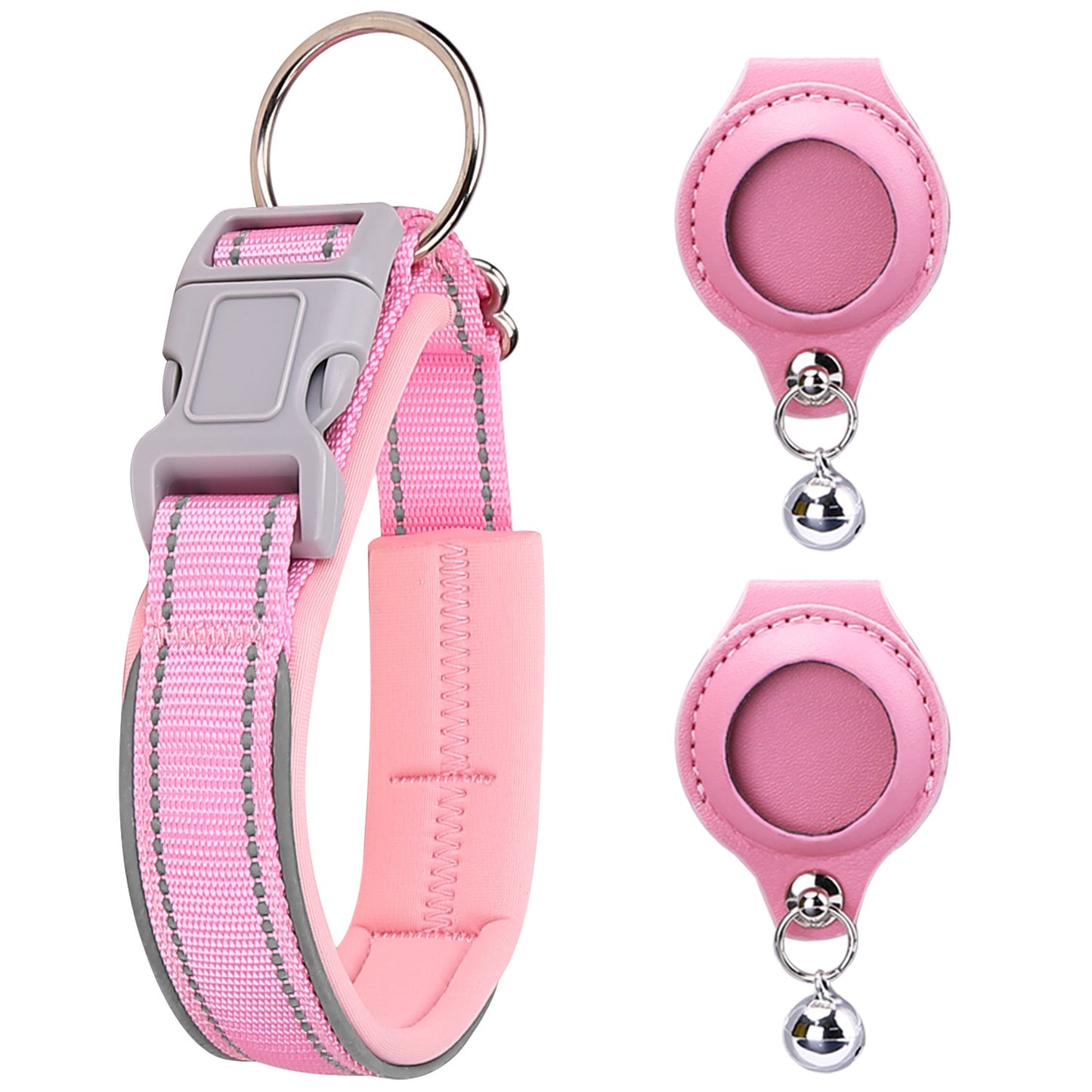SafeTag™ – Premium Leather Case for Airtag on Pet Collars