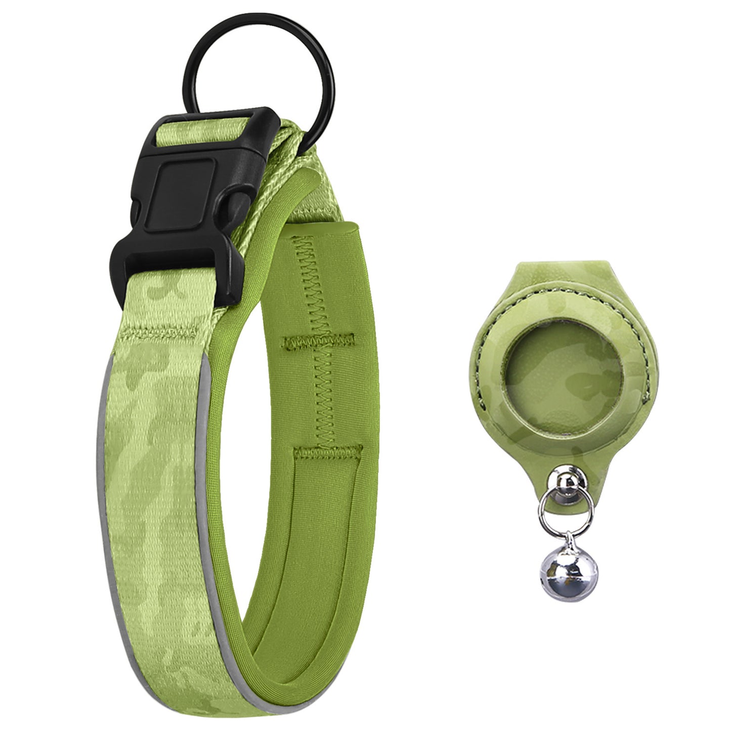 SafeTag™ – Premium Leather Case for Airtag on Pet Collars