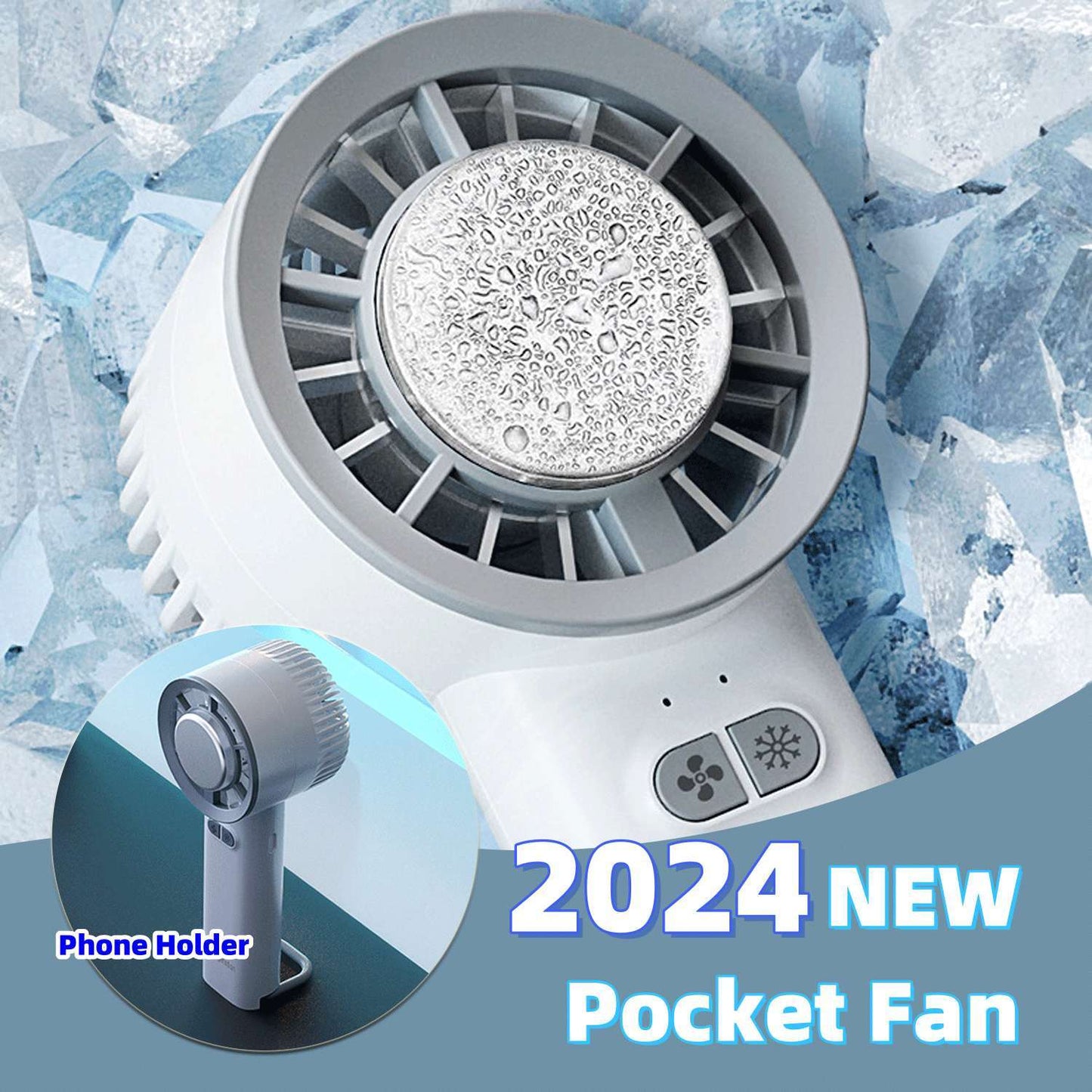 TurboCool™ Mini Jet Fan – High-Speed Ice Cold Breeze Anywhere!