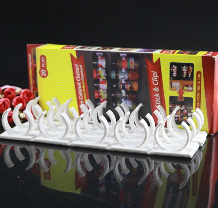 Snap & Store™ – Compact Spice Rack for Kitchen Gadgets