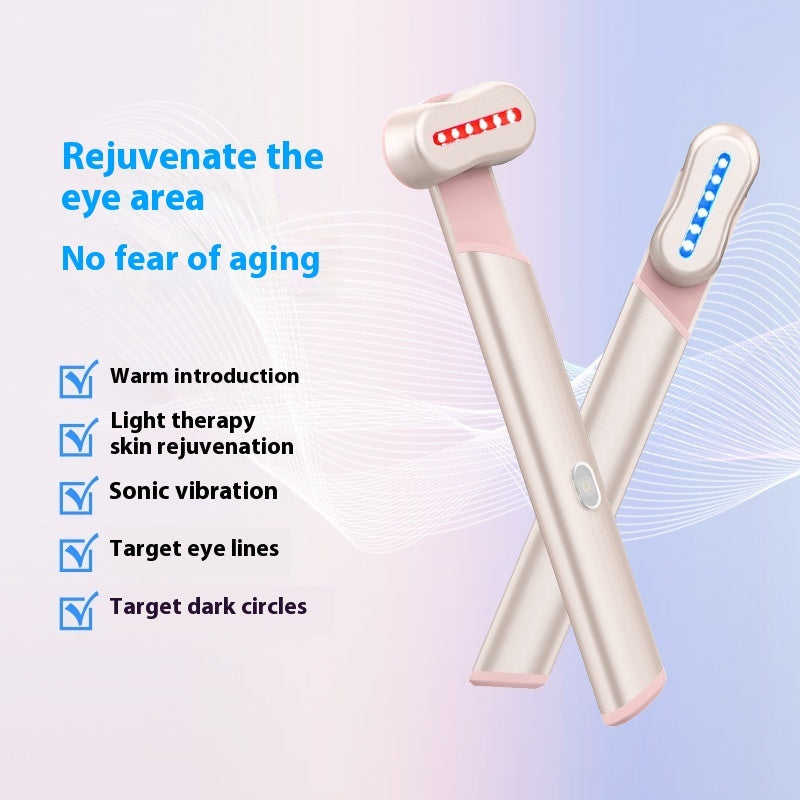 LED Eye Massager – Light Therapy & Warm Compression