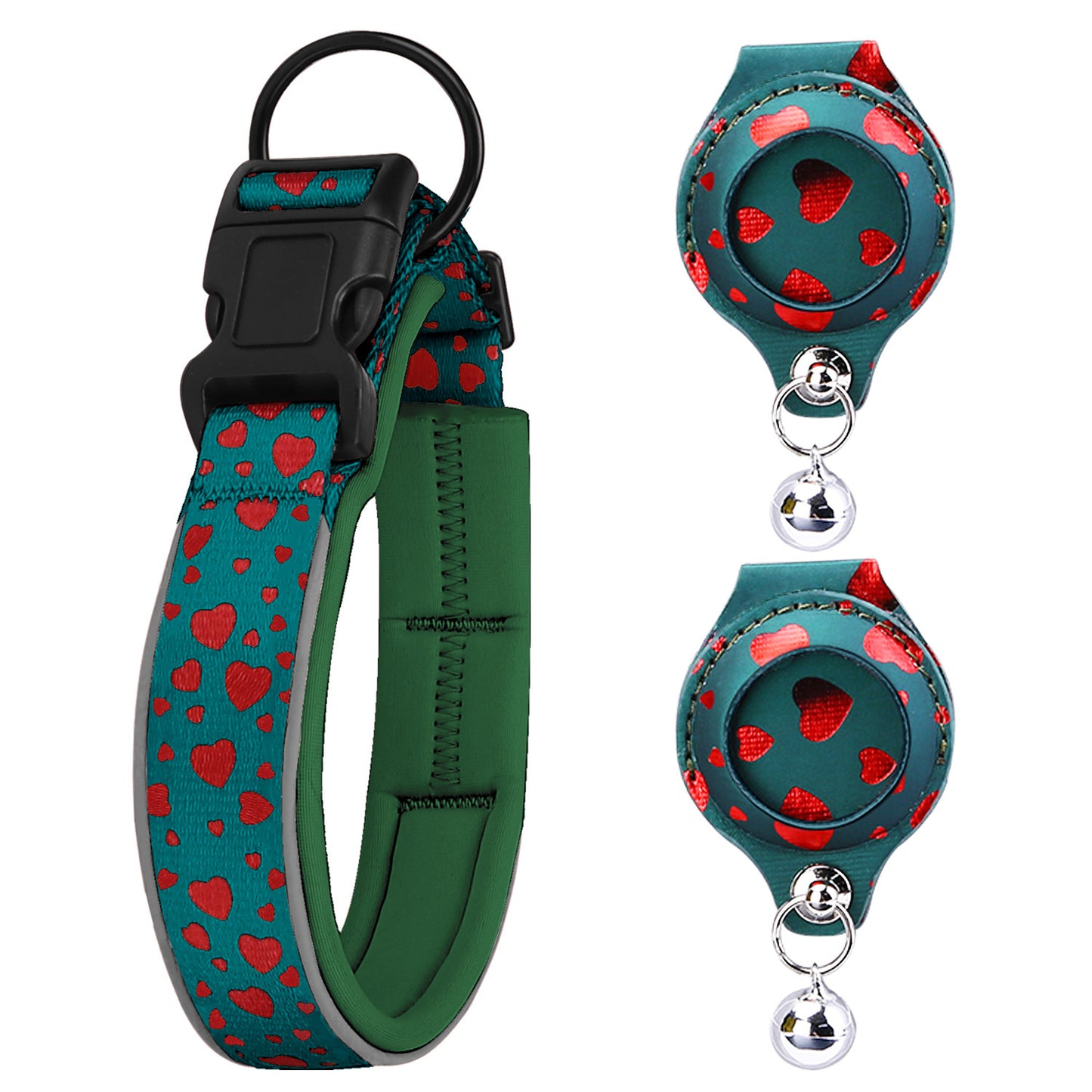 SafeTag™ – Premium Leather Case for Airtag on Pet Collars