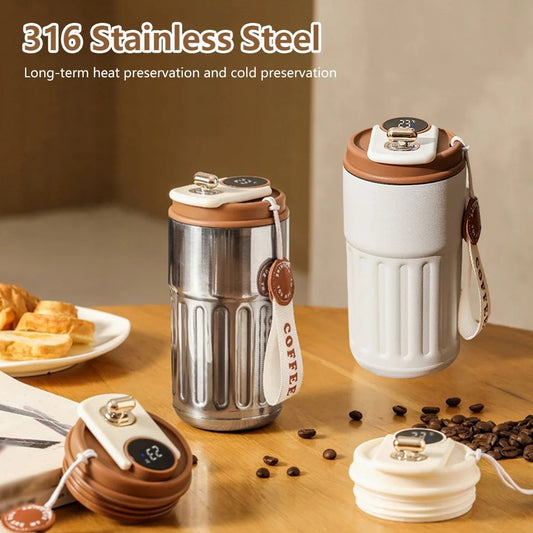 The Smartest Coffee Mug You’ll Own – 450ml LED Bottle