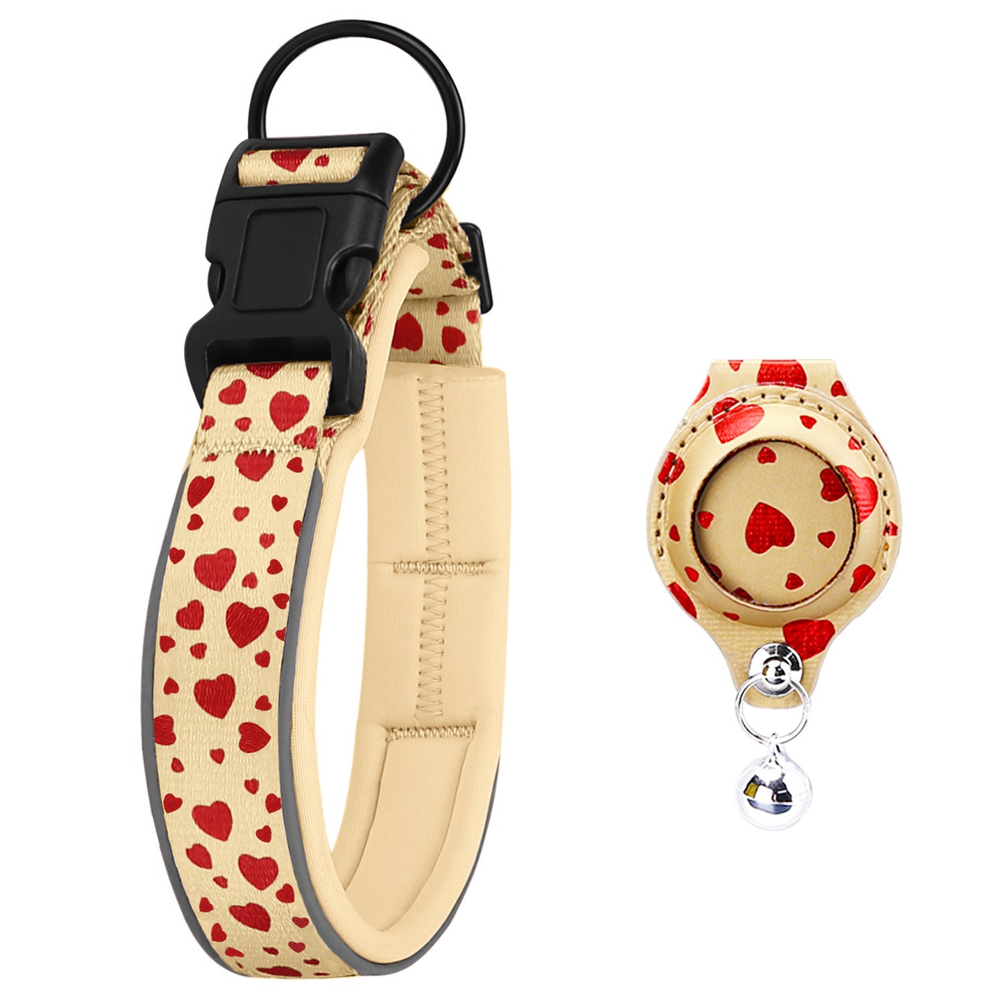 SafeTag™ – Premium Leather Case for Airtag on Pet Collars