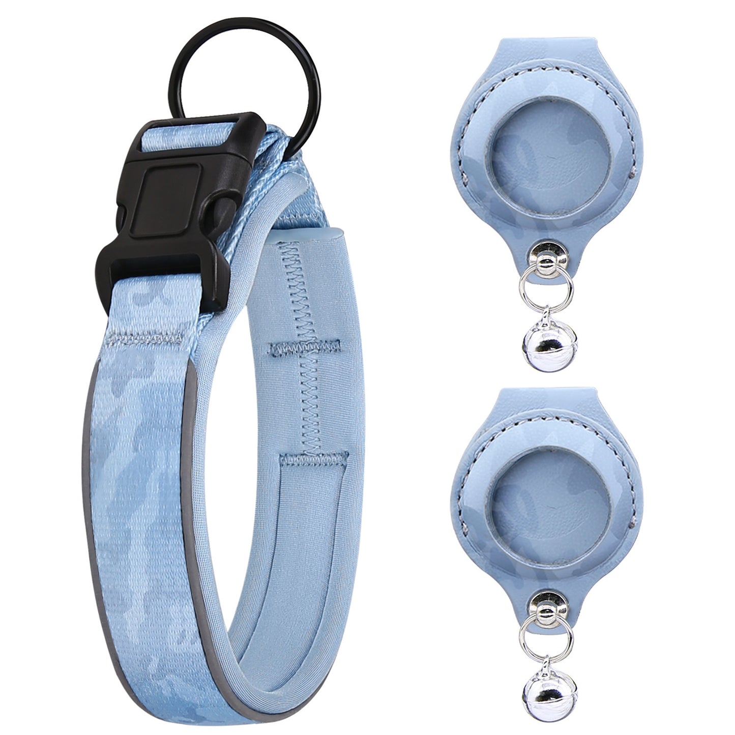 SafeTag™ – Premium Leather Case for Airtag on Pet Collars