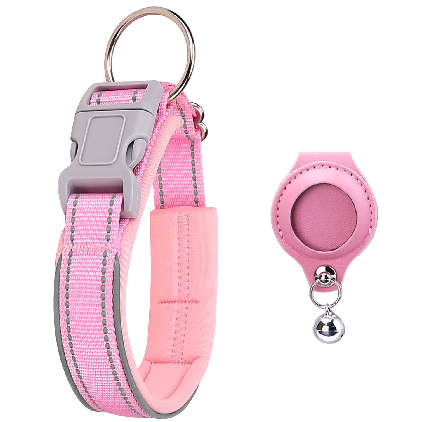 SafeTag™ – Premium Leather Case for Airtag on Pet Collars