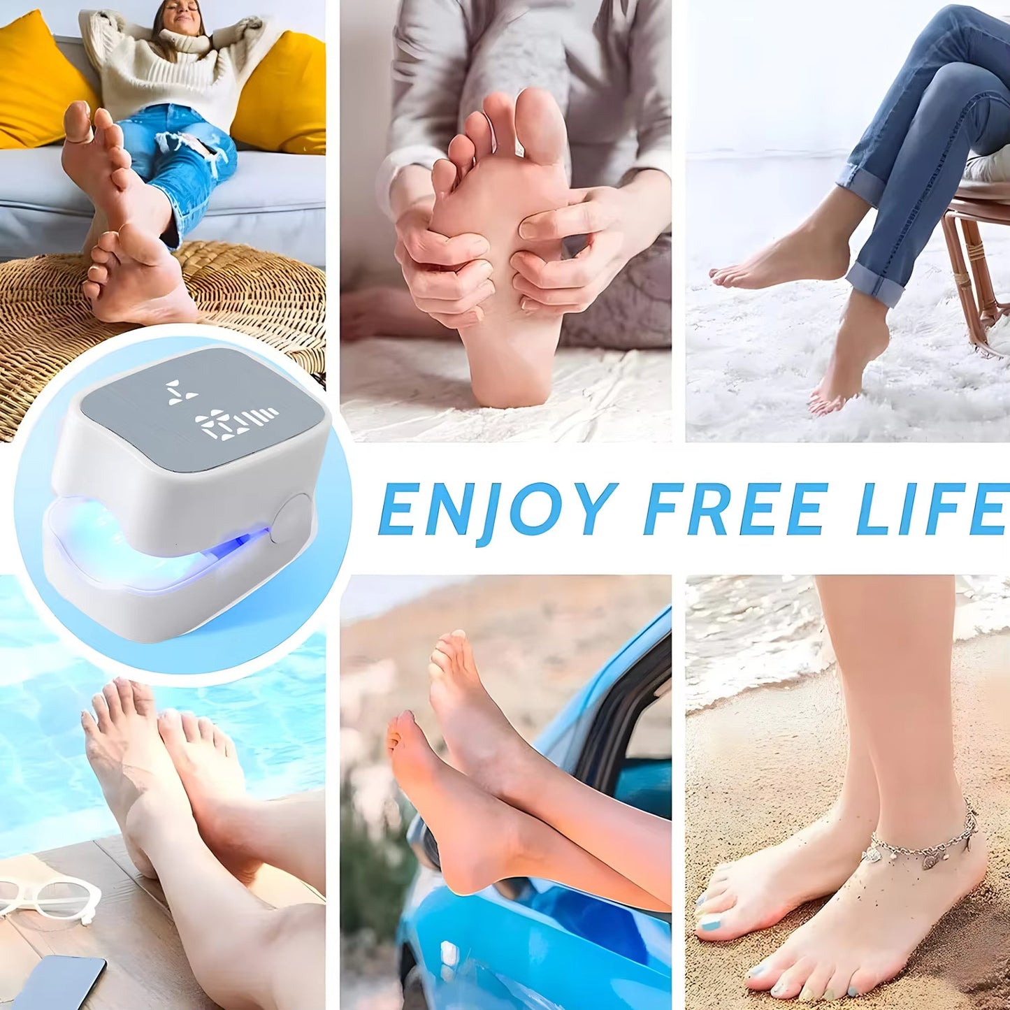 LED Nail Fungus Remover – Rechargeable Laser Treatment Device