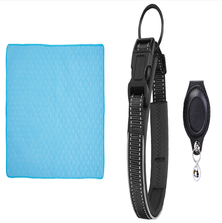 SafeTag™ – Premium Leather Case for Airtag on Pet Collars