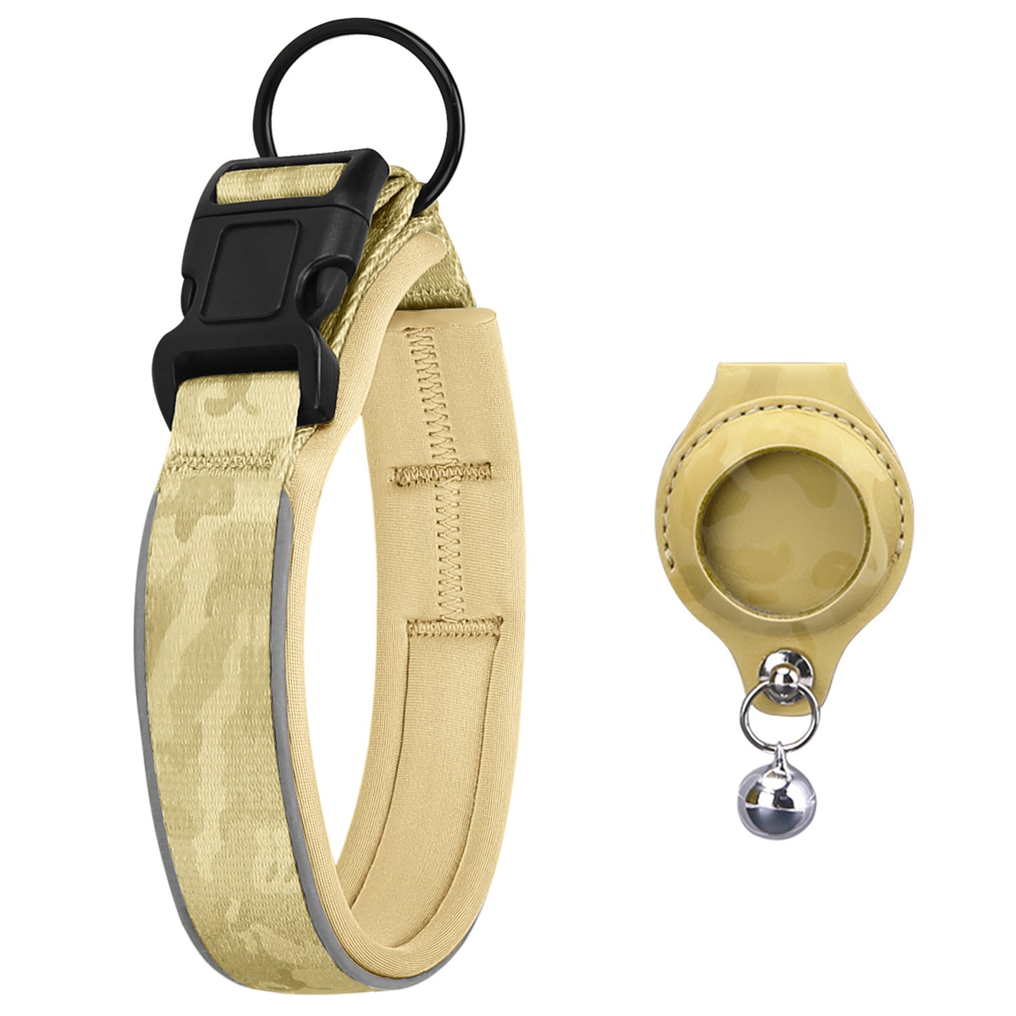 SafeTag™ – Premium Leather Case for Airtag on Pet Collars