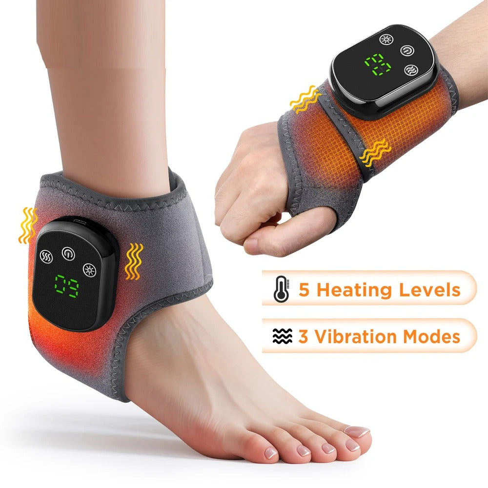 Electric Wrist & Ankle Massage Brace – Pain Relief & Protection