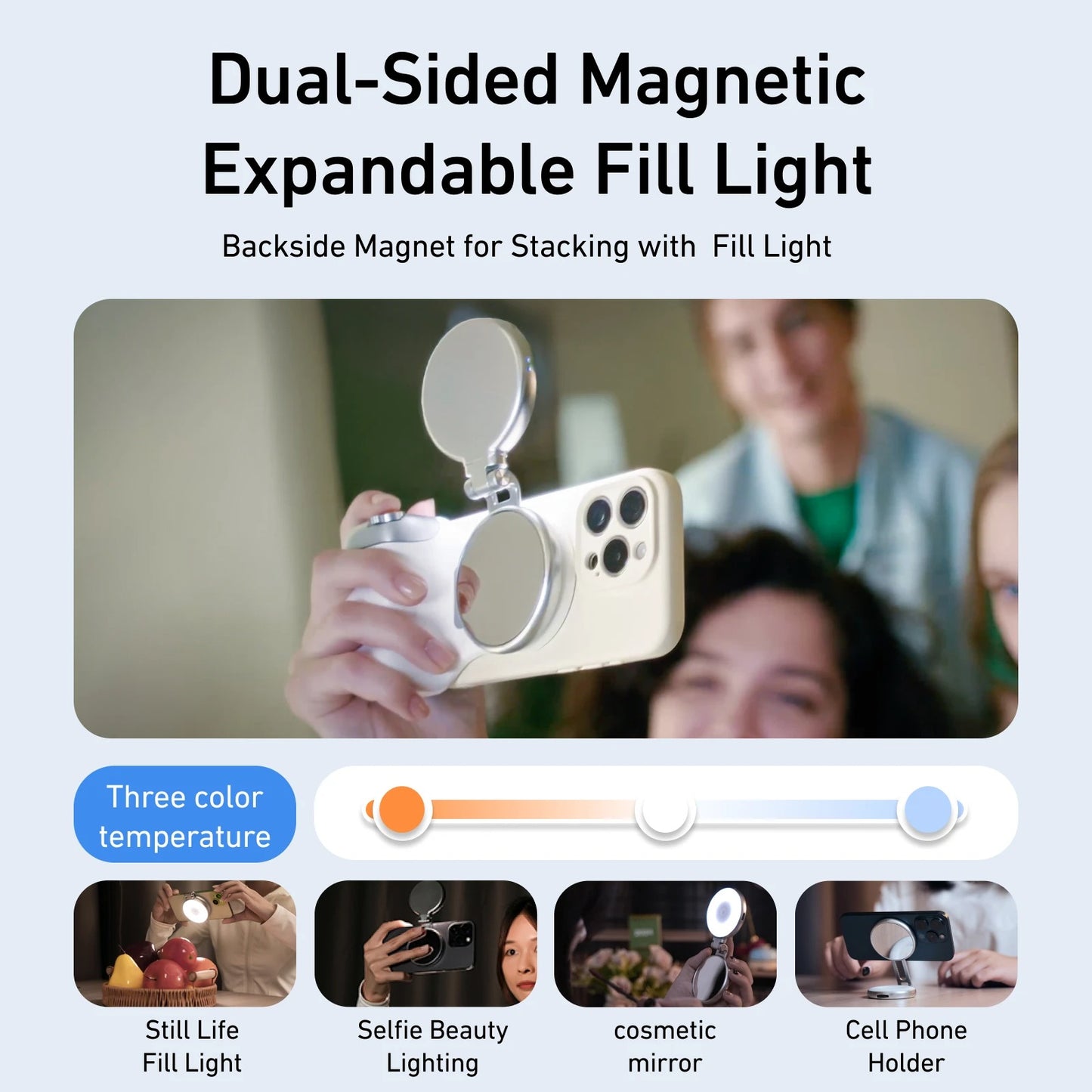 Fun Shot Magnetic Grip – Expandable Camera Handle