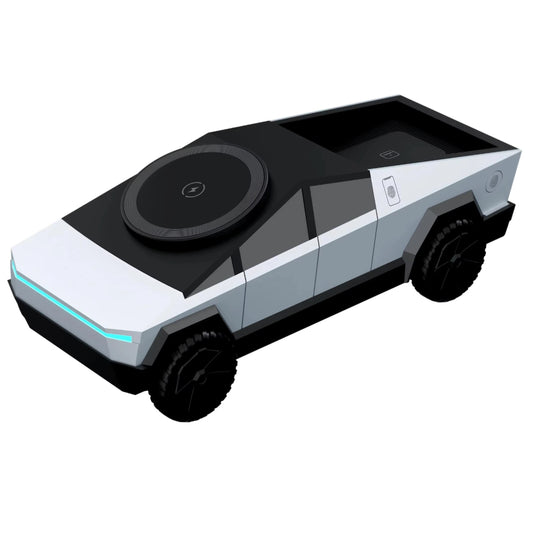 CyberDock™ 3-in-1 Cybertruck Wireless Charging Station – Qi2 Fast Charging Dock