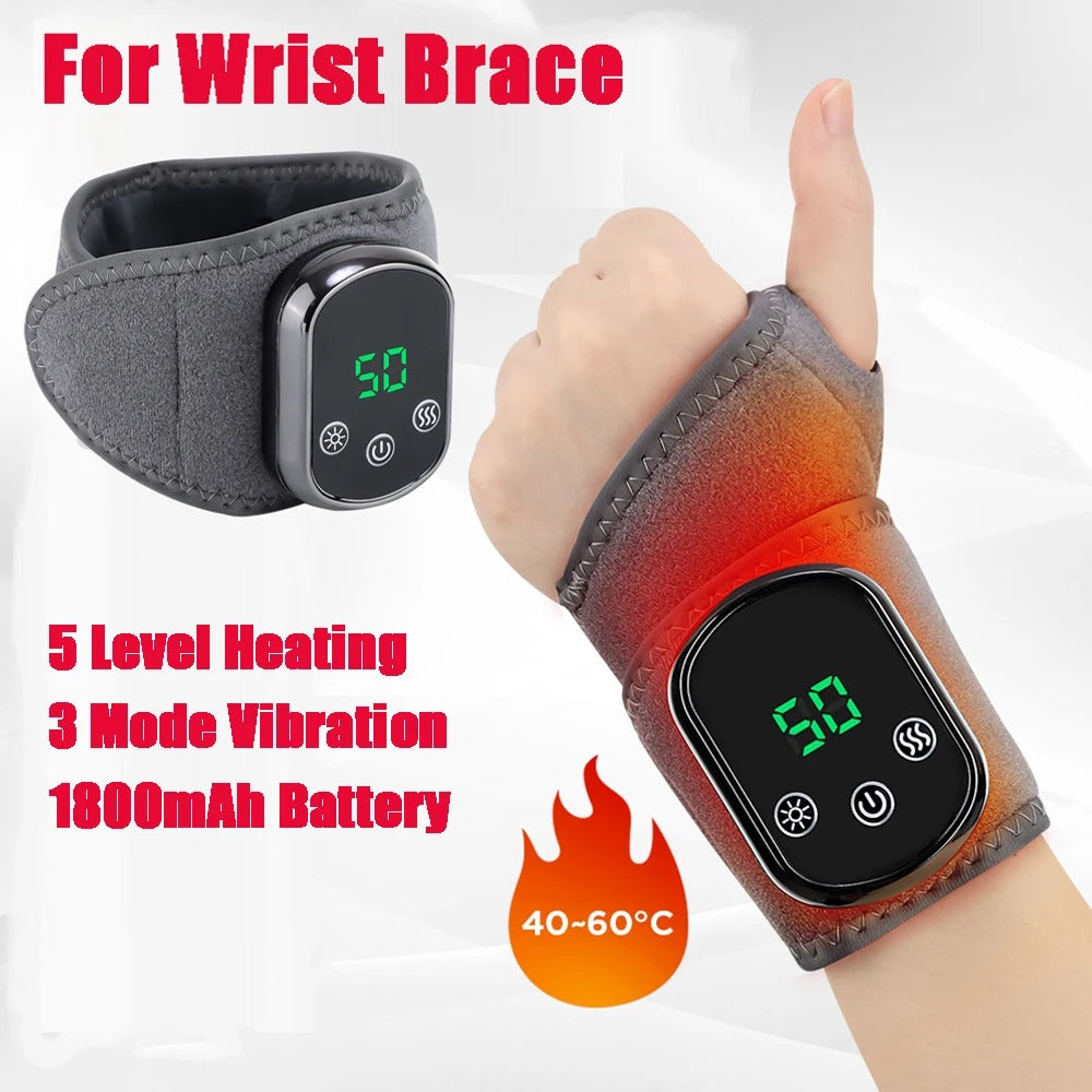 Electric Wrist & Ankle Massage Brace – Pain Relief & Protection